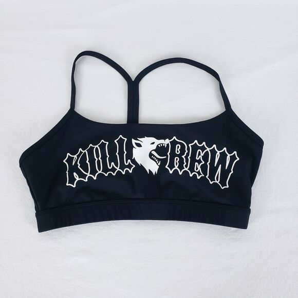 Kill Crew Sports Bra Womens Medium Porrada Series Black - Picture 4 of 6